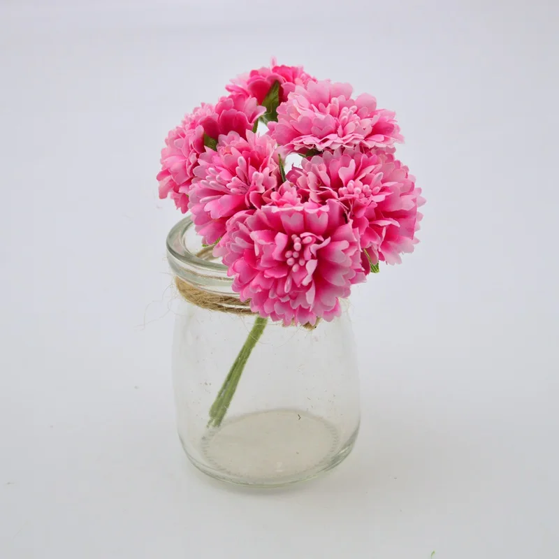 Искусственные цветы для невесты букет свадебного украшения Подарочная коробка