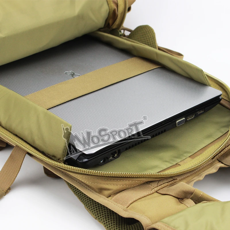 

WoSporT Outdoor Camping Climbing Backpack Hiking Hunting Tactical Nylon Bag Durable Large Capacity Multi-Functional Backpack