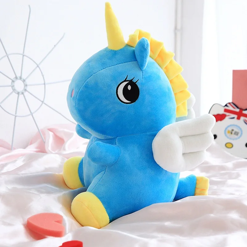 52 см большой Размеры Единорог плюшевая игрушка мягкие Животные в виде единорога