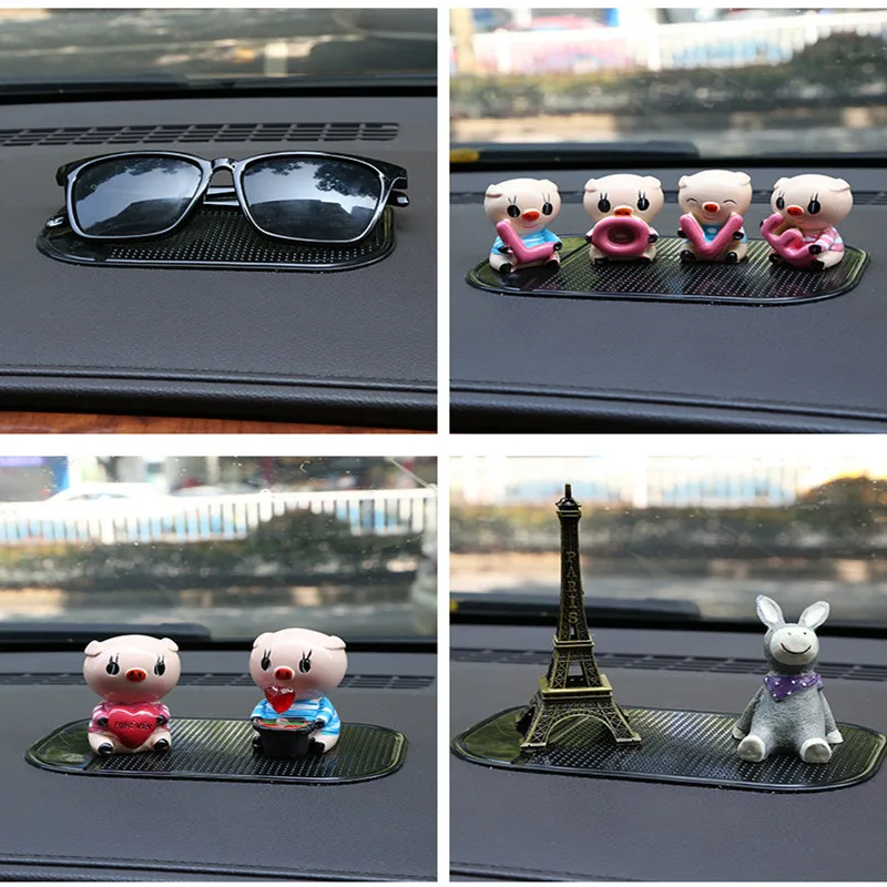 Противоскользящий коврик для телефона держатель GPS липкий автомобиля