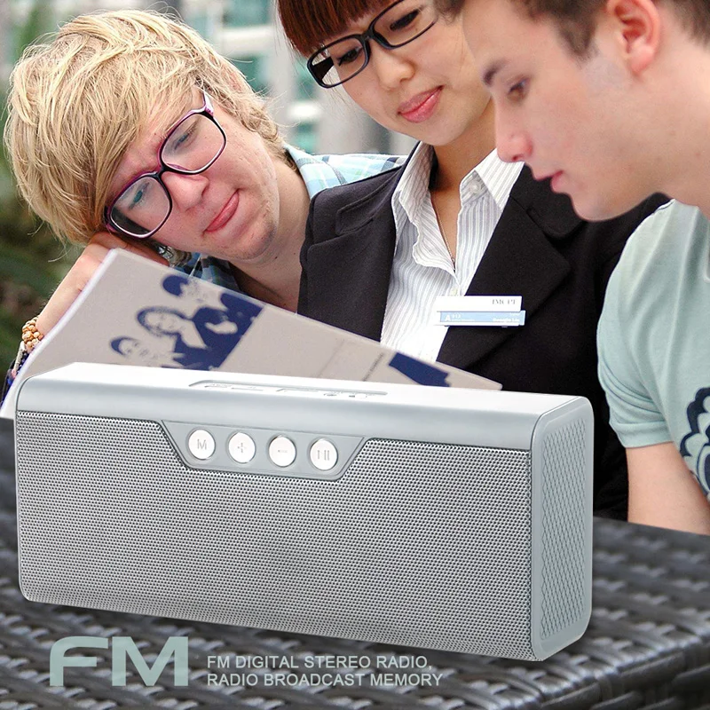 YINEW беспроводной динамик blutooth стерео сабвуфер Открытый Портативный Саундбар бас