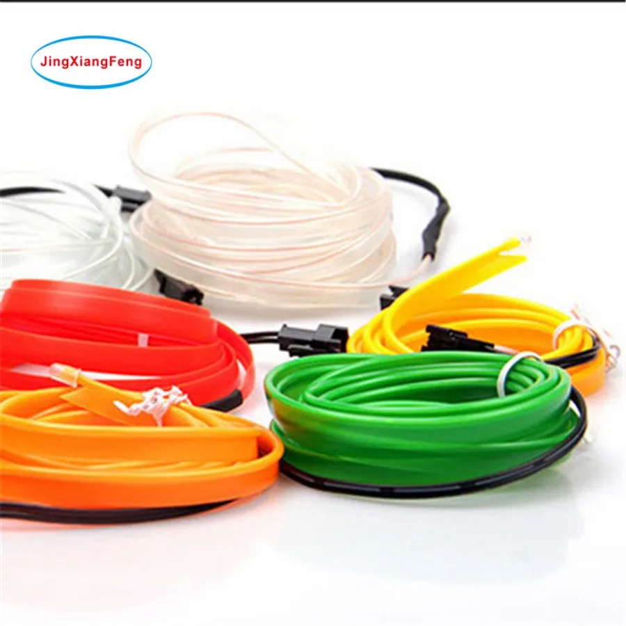 Гибсветильник неоновая Светодиодная лента для салона автомобиля 1 5