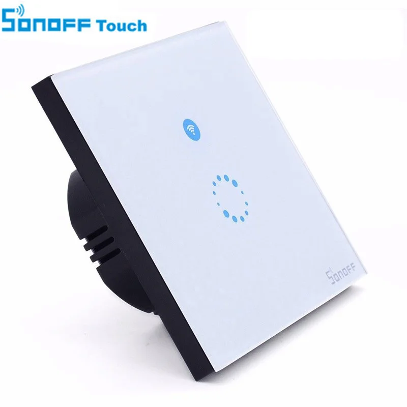 Фото Sonoff модули домашней автоматизации sonoff led touch белое Хрустальное стекло настенный Sonoff модули домашней автоматизации sonoff led touch белое Хрустальное стекло настенный