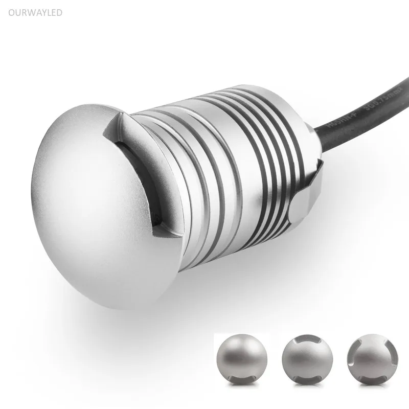 Наружный круглый светодиодный светильник 12 В 24 для украшения 3000 К теплый белый 3