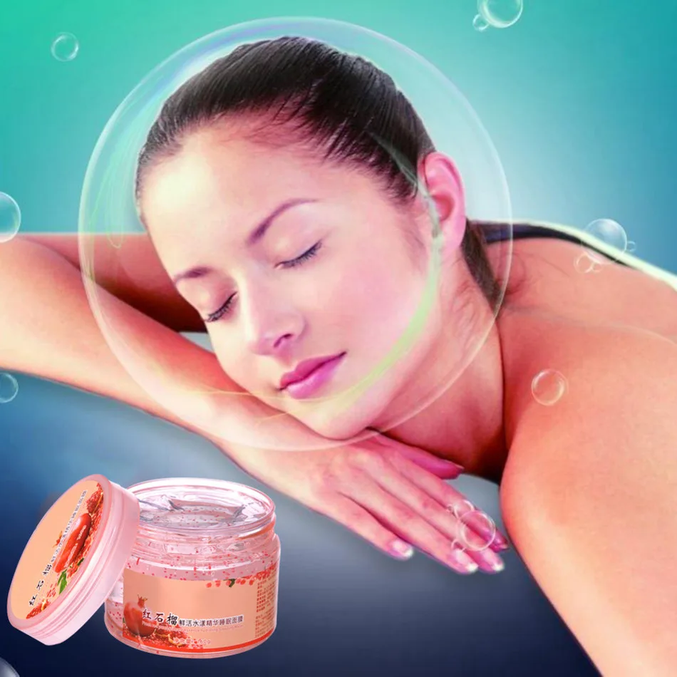 Маска для сна с красным гранатом средство против морщин увлажняющая маска лица