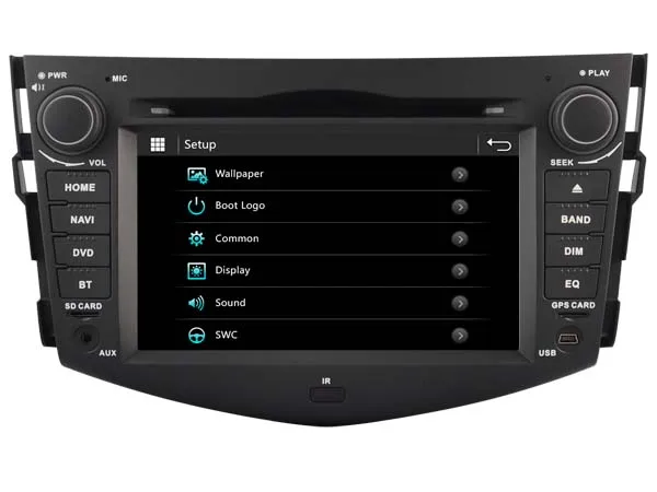 Автомобильный Gps Dvd стерео плеер радио для Toyota Rav4 Rav 2008 2012 навигация Bluetooth HD