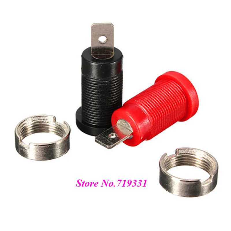 100 шт. 4 мм пошаговый разъем типа банан|connector 4mm|connector socketconnector jack |