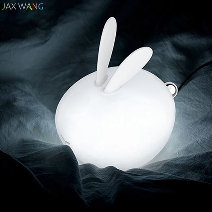 Jax Moon кролик мультфильм Ночные светильники Творческая мечта Прекрасный