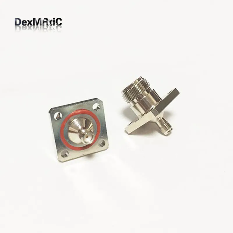 Переходник с гнездовым разъемом SMA Female RF Coax переходник 4 отверстиями