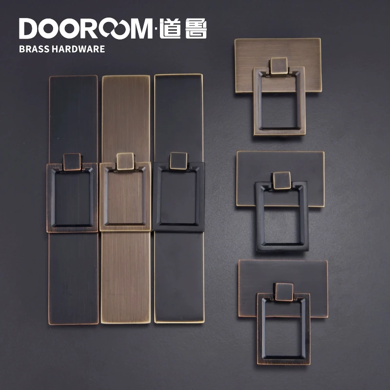 Dooroom латунная Мебельная ручка шкаф комод выдвижной ящик современный Юго