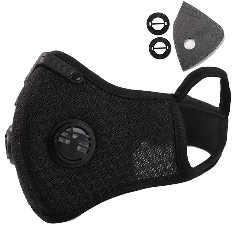 Пылезащитная маска с активированным углем защита от пыли респиратор Fack для