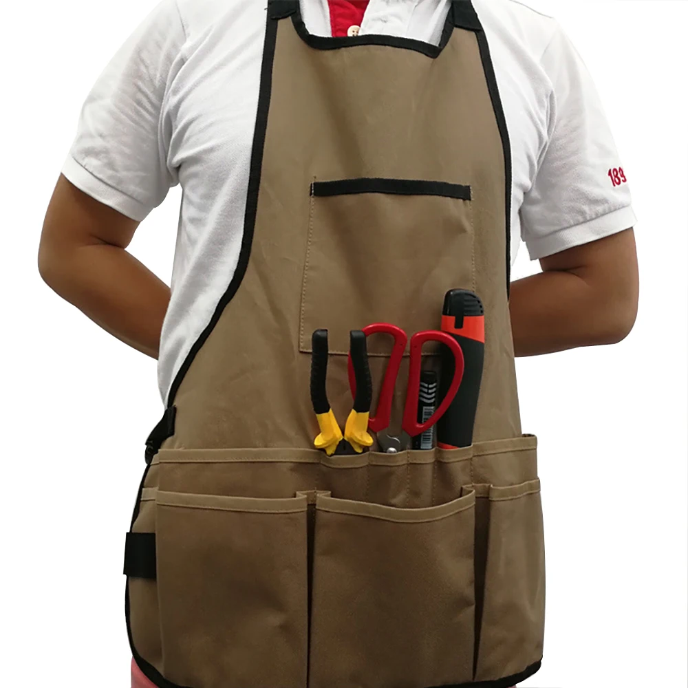 Полиэстер ИНСТРУМЕНТ ФАРТУК несколько карманов Деревообработка садовая рабочая