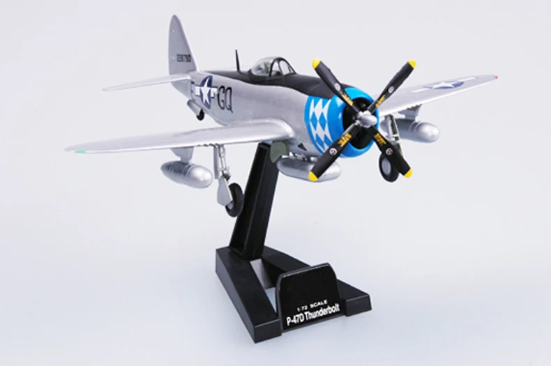 

Модель готового продукта 37289: 72 US Air Force P-47D lightning fighter
