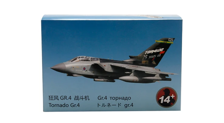 1/100 масштаб Великобритании Королевских ВВС панавия Торнадо GR4 самолет модель детских игрушек коллекции