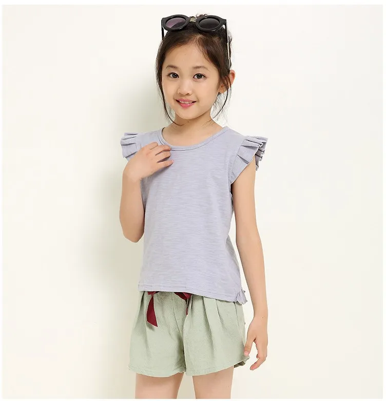 Комбинезон для принцессы 2016 г. Комплект одежды в Корейском стиле девочек от 3 до 10