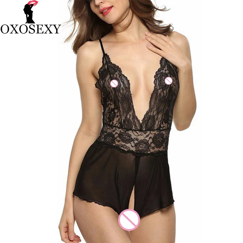 OXOSEXY 2017 Новинка пикантное нижнее белье с открытой промежностью горячее кружевное