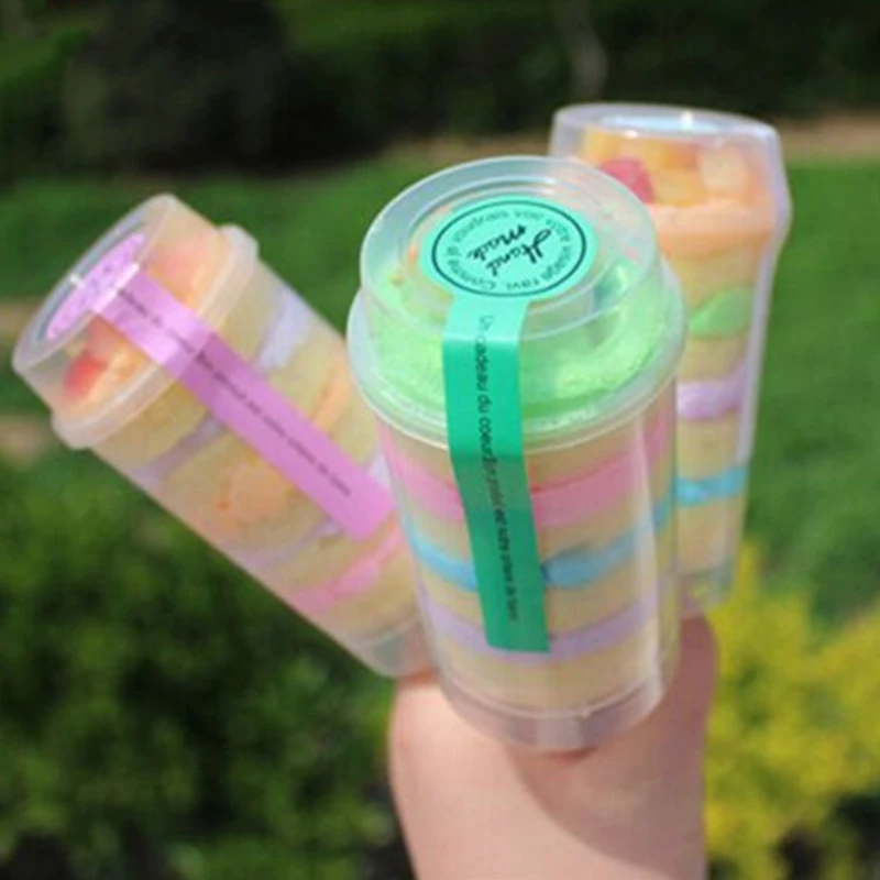 Практичные в виде мороженого Толкателя трубки мусс pushcake трубка