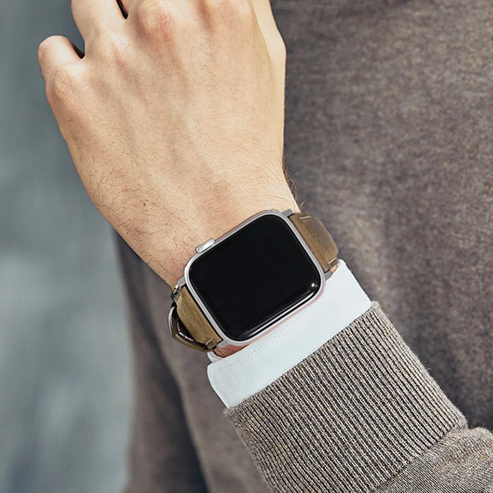 Кожаный ремешок для Apple Watch 1/2/3/4 38/40/42/44 мм|Ремешки часов| |