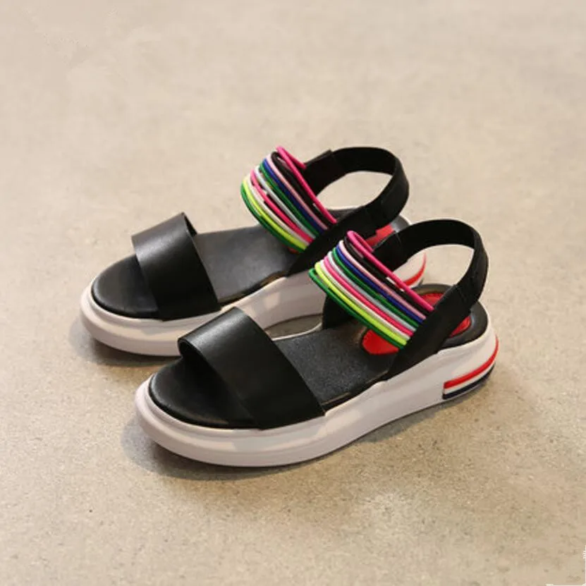 Gamlon детей родитель большая девочка Сандалии Летняя Новинка 2017 г. школьниц Mama