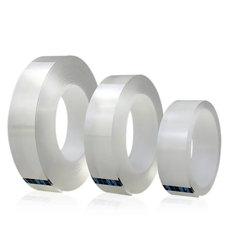 

1 Roll Reusable Transparent Double-sided Tape Can Washed Acrylic Fixing Tape Nano tape No Trace Magic Car Double-sided Tape