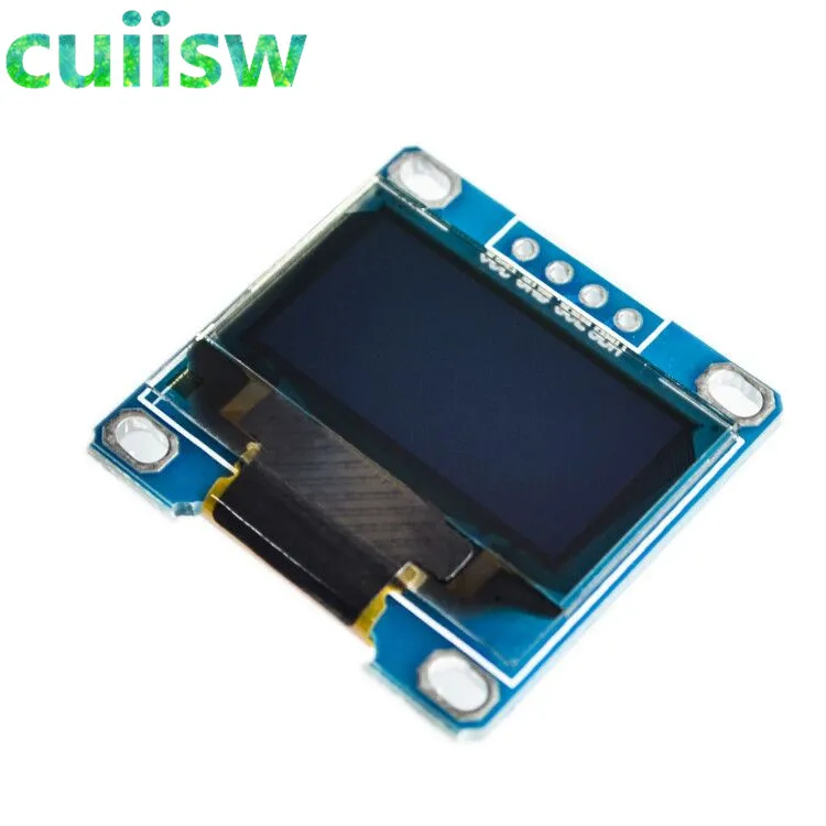 1 шт./лот 4pin Новый 128X64 OLED синий модуль ЖК дисплея 0 96 дюйма I2C IIC Communicate|display module|128x64