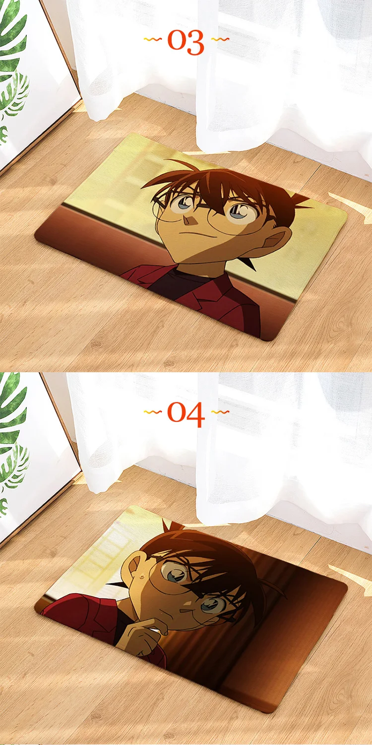 IVYYE Detective Conan индивидуальные аниме декоративный коврик домашние ковры мультяшный коврик коврики на пол для спальни банные плюшевые коврики Коврик