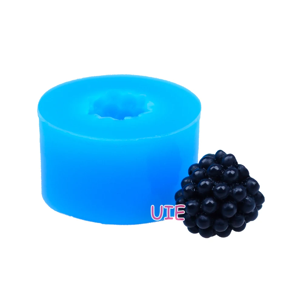 SYL038U 13 3 мм 3D фрукты черники силиконовые формочки для фруктов Пресс Формы кексов