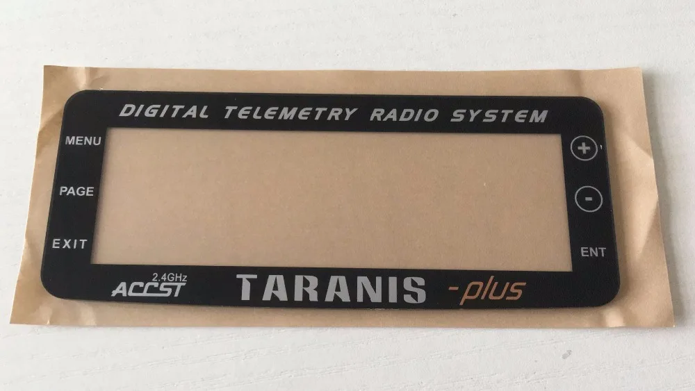 Frsky Taranis X9D PLUS крышка экрана передатчик запасная часть панель дисплея Крышка для