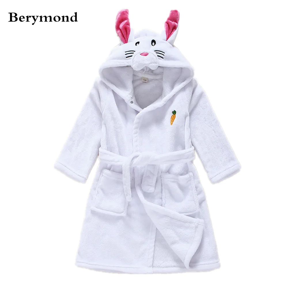 Детский купальный халат мягкий детский для девочек и мальчиков детская пижама