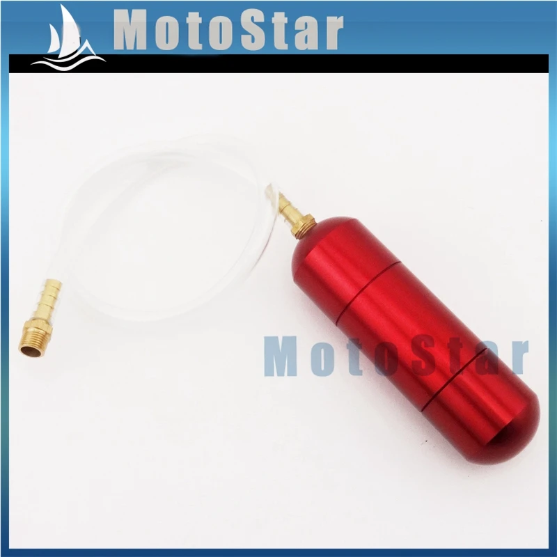 Красный Двигатель обновления Boost силовая бутылка для 2-х тактный 49cc 50cc 60cc 66cc 80cc велосипед с двигателем на Газу пуш-ап велосипед
