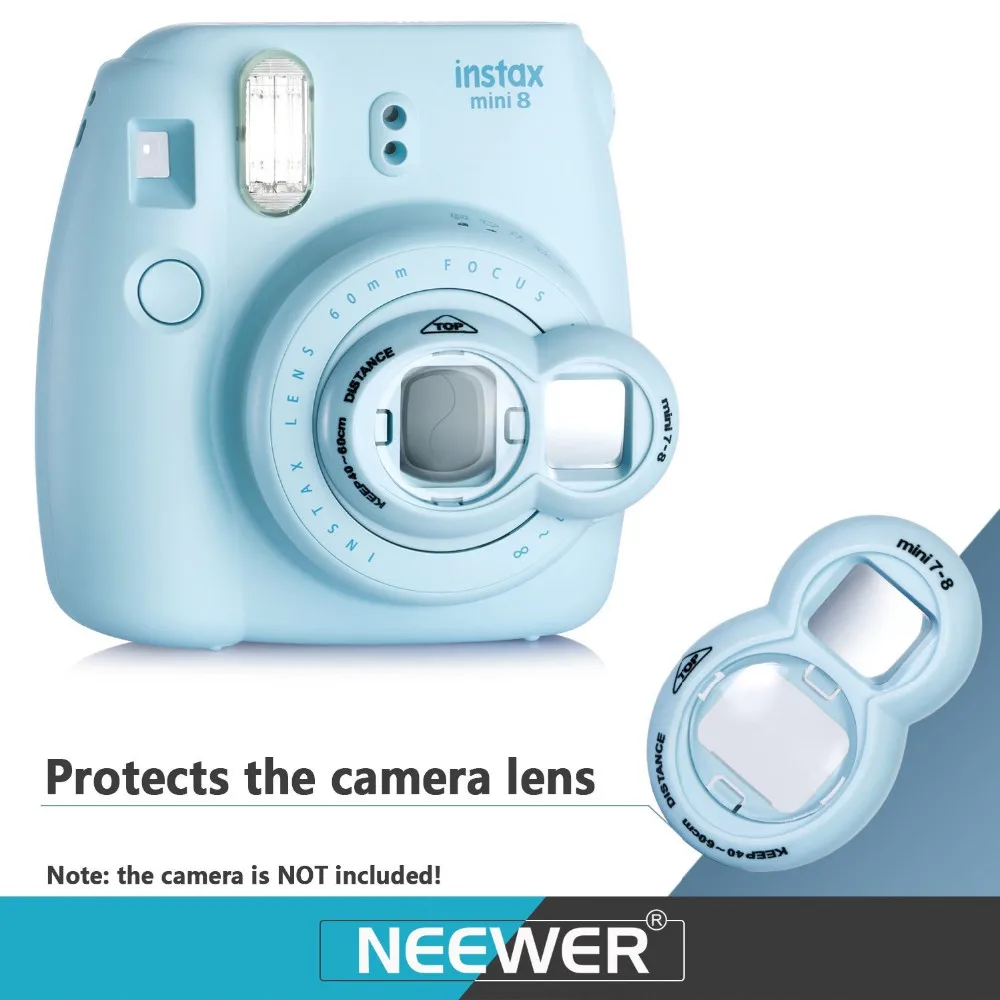 Neewer 10 в 1 распродажа связки для камеры Набор для Fujifilm Instax Mini 8/8 s включает альбом/линзы для селфи/цветной фильтр/настенный Fram