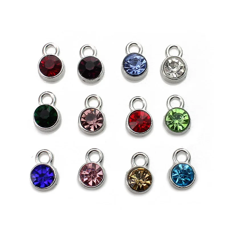 Подвески из нержавеющей стали с камнем талисманом 20 шт./лот|diy pendants for necklaces|lot lotdiy