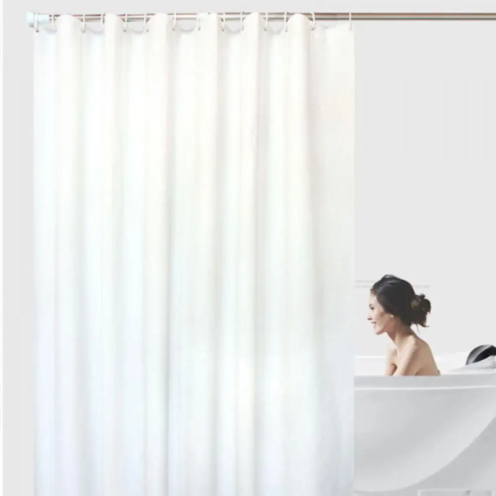 Полиэфирная ткань Шторки для ванной из peva Ванная комната душа Шторы толстые
