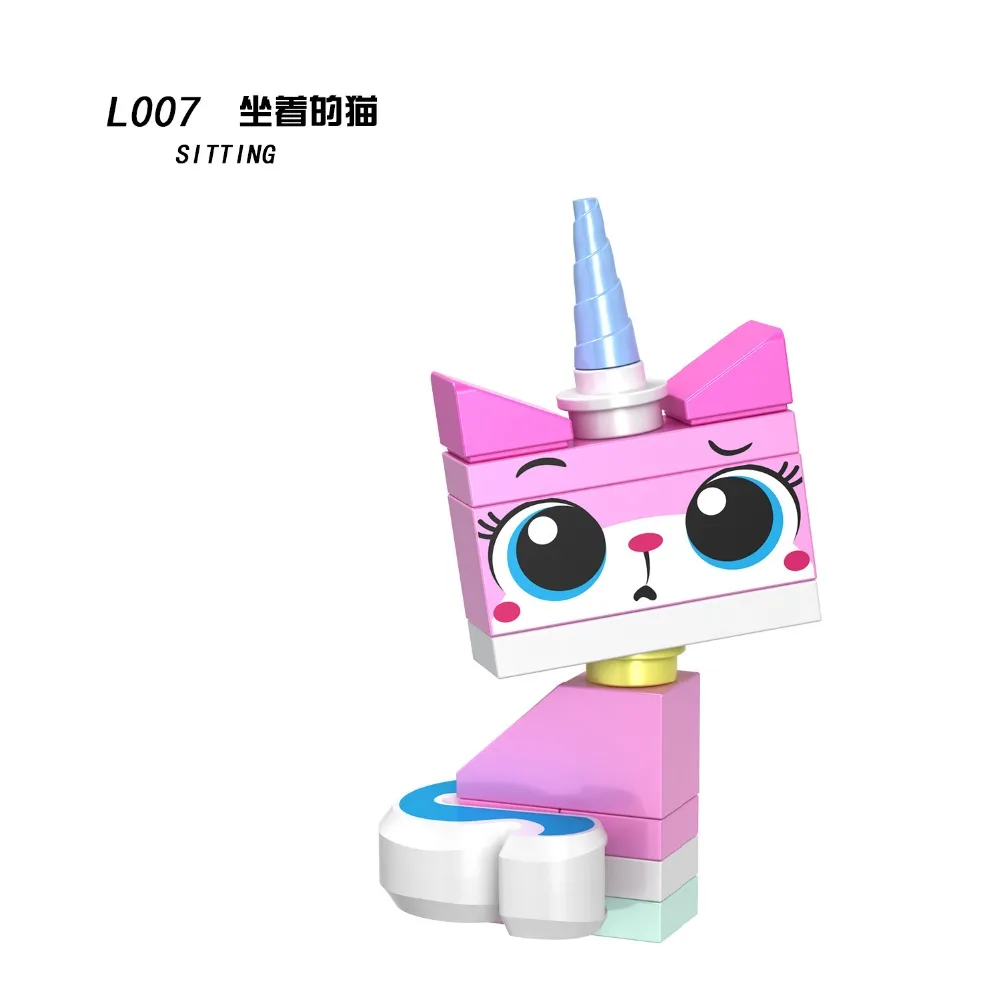 Для друзей принцесса Unikitty фильмы девушки Angry Astro Queasy Biznis Kitty очки строительные