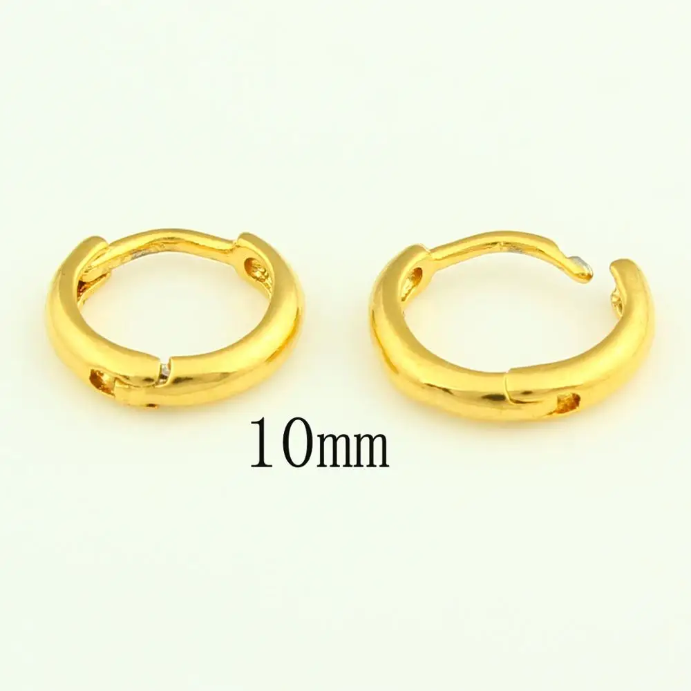 Adixyn 3 размера золотые серьги-кольца для женщин девушек Подарки Золотой Цвет