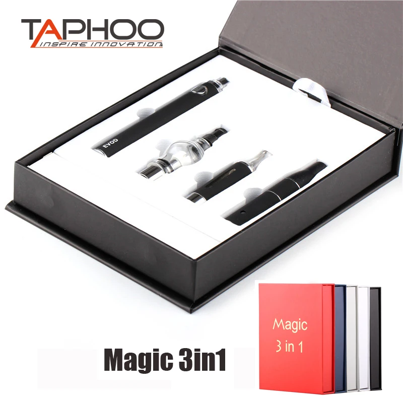TAPHOO Magic 3 в 1 вощеный вапорайзер ручка набор сухая трава электронная сигарета со
