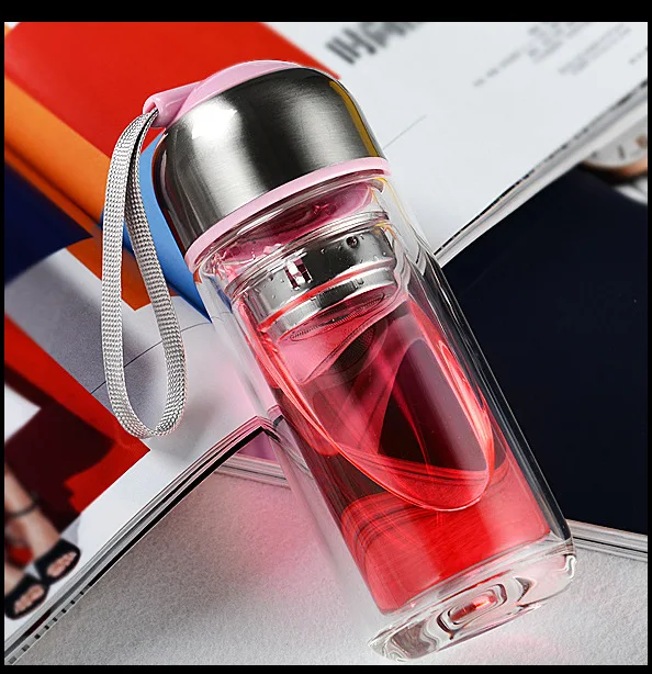 Мини чаша для заварки чая портативная Японская Чашка с двойными стенками 210 мл|cup