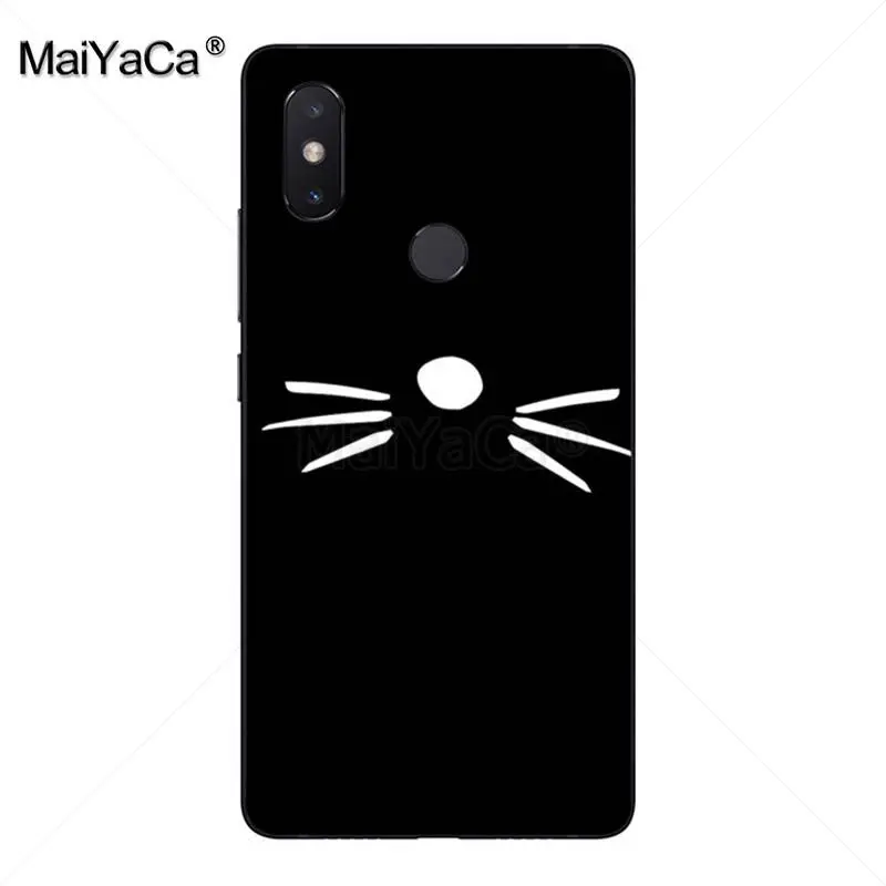 MaiYaCa Дэн и Фил кошка усы красивые аксессуары для телефона чехол xiaomi mi 8 se 6 note2 note3