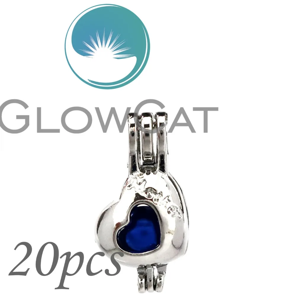 

20X KK698 серебряные буквы, перламутровые сердца, бусины, клетка для изготовления ювелирных изделий, диффузор эфирного масла, жемчужная клетка, ...