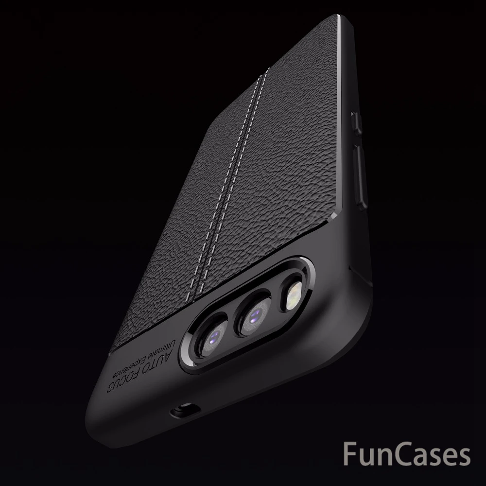 Полное покрытие противоударный защитный карбоновый чехол-книжка для Xiaomi Mi 6 Coque