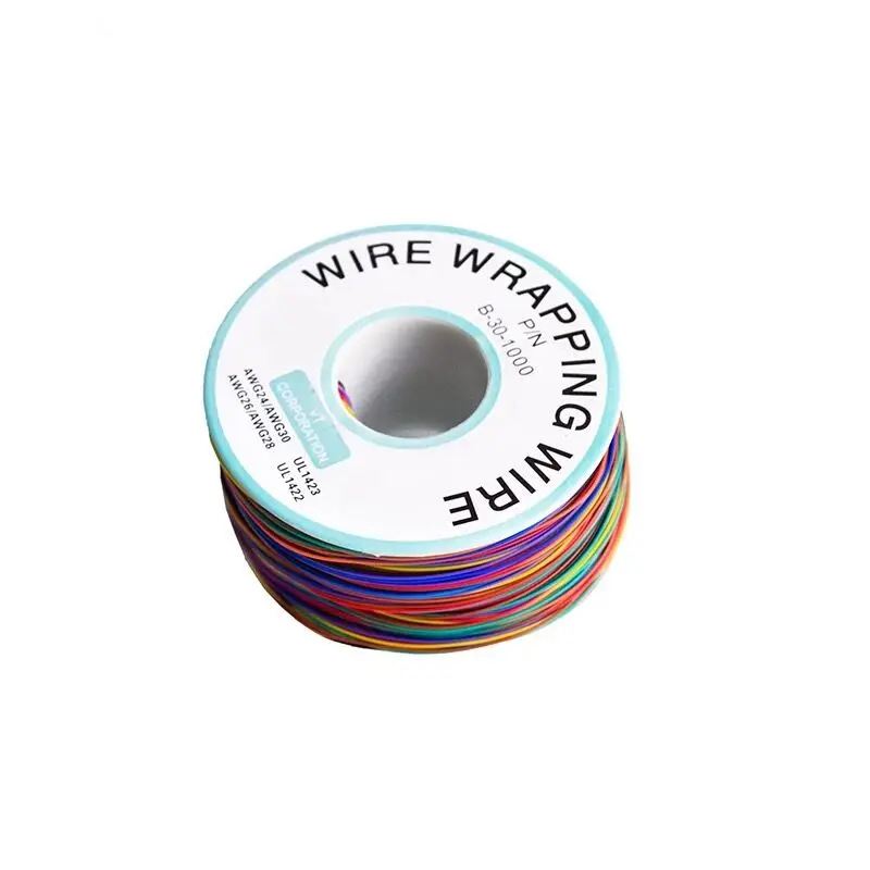 0 25 мм 30 AWG оберточная проволока Оловянная медная обмотка изоляция проводов