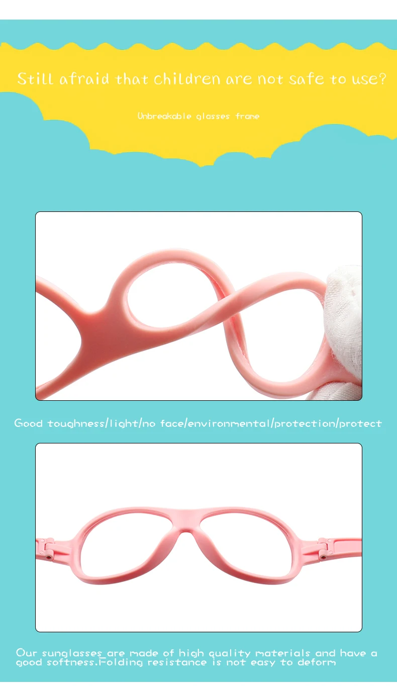 New Oversized Polarized Kids Sunglasses with Case Children Silicone Safe Goggles Girls Boys UV400 Sun glasses Gafas de sol TR90