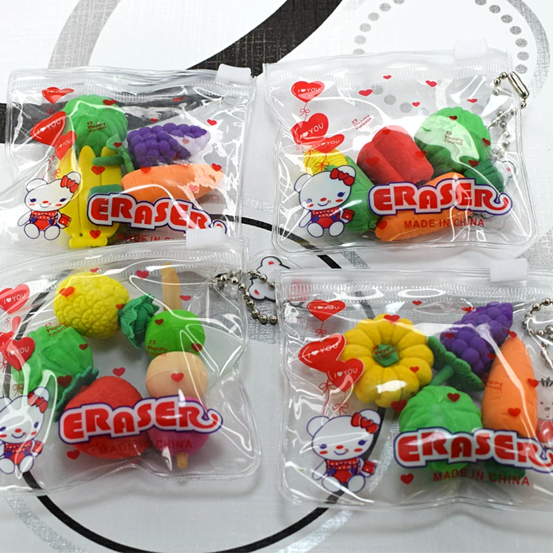 1 упаковка забавных ластиков для мальчиков и девочек детские резиновые ластики в