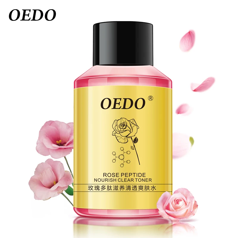 

OEDO Rose Peptide Nourish Clear Toner Skin Care Shrink Pores Anti-Aging Whitening Moisturizing Oil Control Ageless Beauty