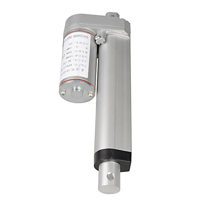 1 шт. 200/250/300/450 мм DC 12V 220V Ход 90 кг нагрузки мини электропривод линейный трубчатый