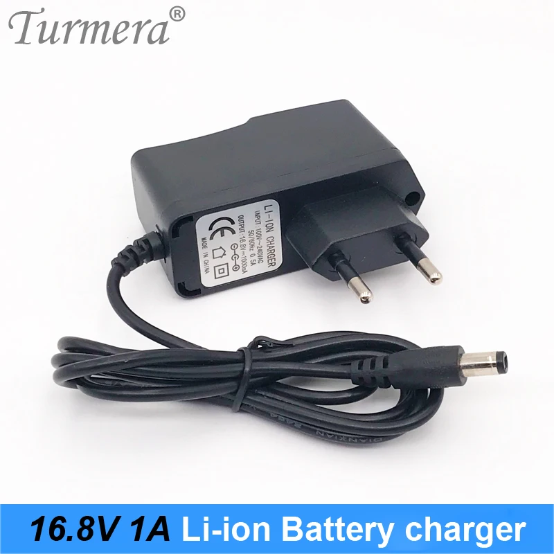 16.8v battery charger for lithium 1a with dc 5.5*2.1 screwdriver eu plug Turmera 2019 new jan5 |