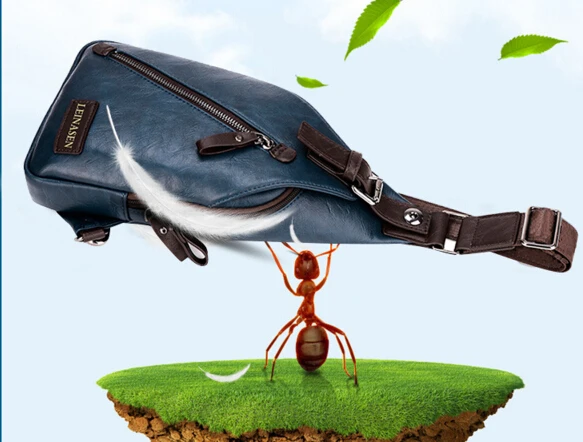 Men 's Fashion Pockets Men' s Messenger Shoulder Korean version of riding bag | Багаж и сумки