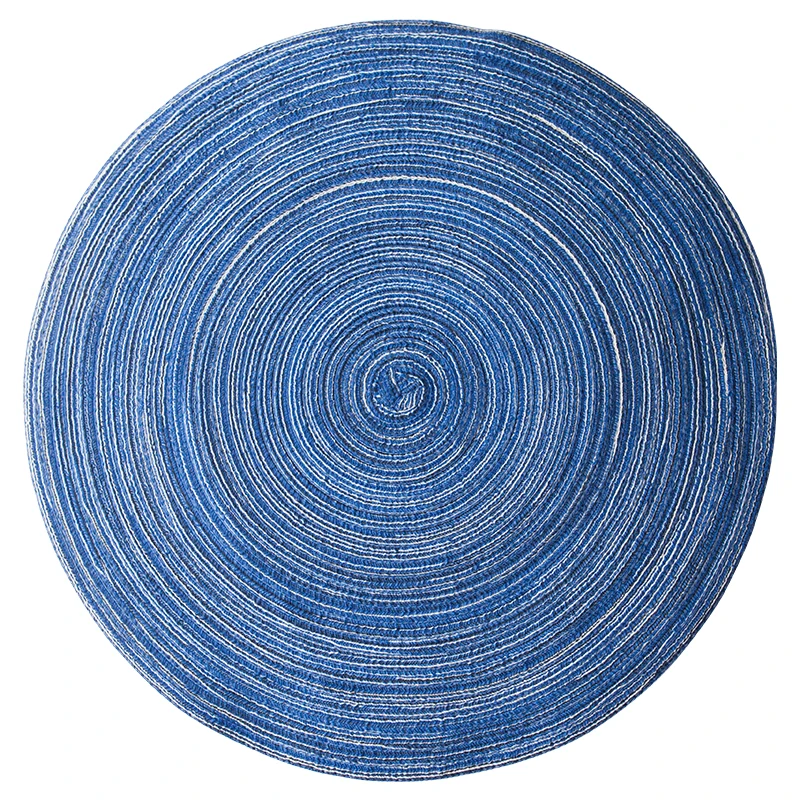 

Home Mat Design Table Ramie Insulation Pad Round Placemats Linen Table Mats Kitchen Accessories Decoration Home Pad Coaster