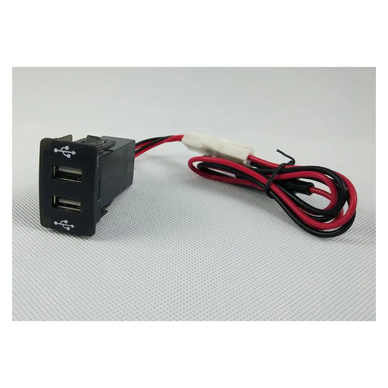 USB зарядное устройство автомобильное разъем напряжение дисплей Температура