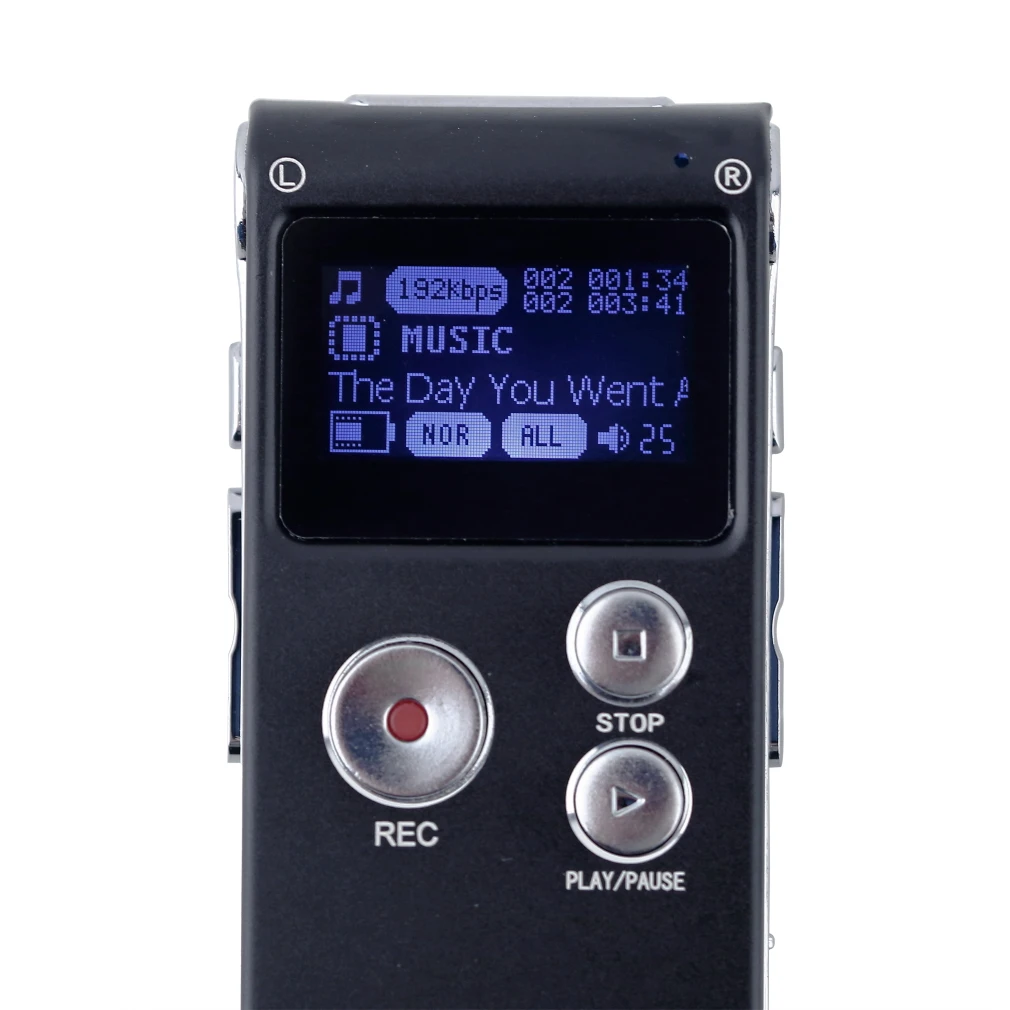 Цифровой диктофон 8 Гб памяти с цифровым ЖК дисплеем голос/аудио рекордер